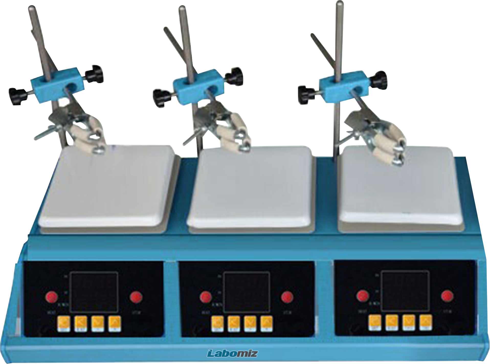 3-Position hotplate stirrer MHPS-2B