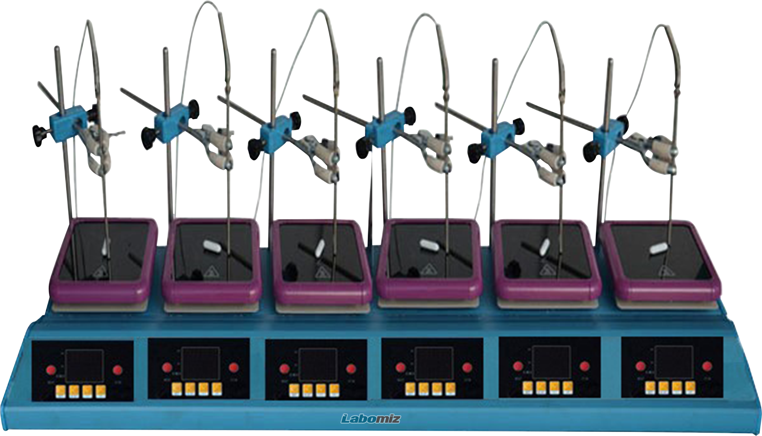 6-Position hotplate stirrer MHPS-5D